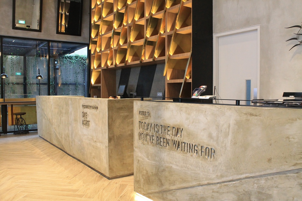 Hotel Yan Singapore Review - Reception