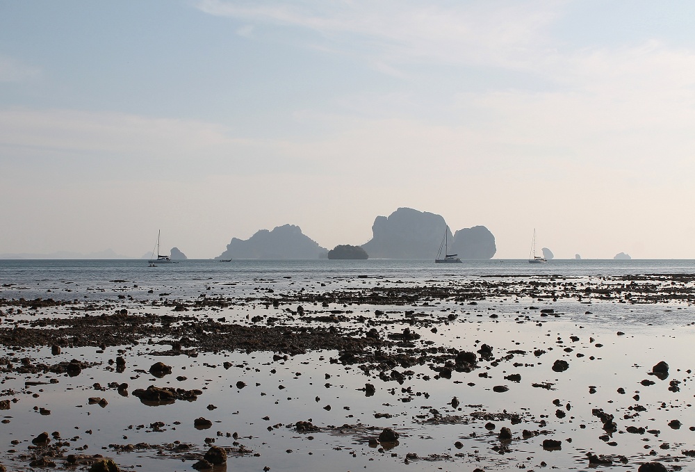 Backpacker Tonsai Bay Krabi Thailand - Beach