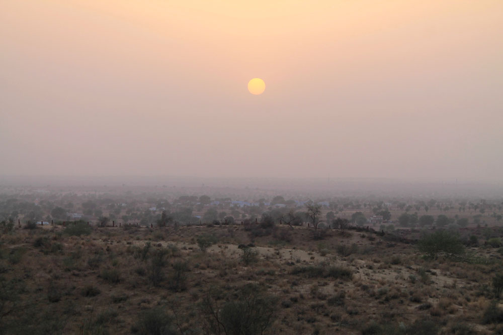 Sunset - Camp Thar - Osian - Desert Sand Dunes