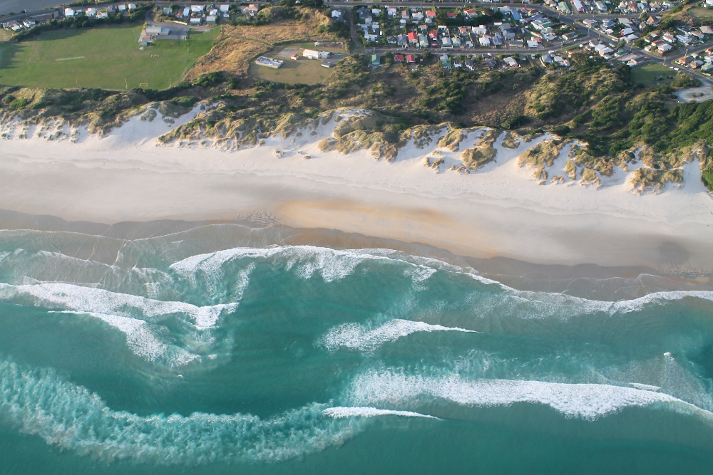 Two Seater Plane Scenic Flight Dunedin New Zealand - Beaches 