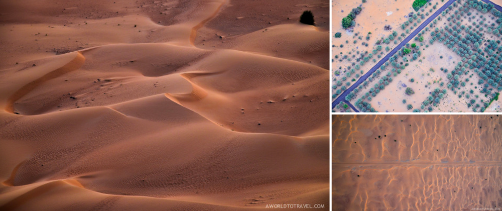 Scenic Flights from around the World - Dubai Hot Air Balloon Desert