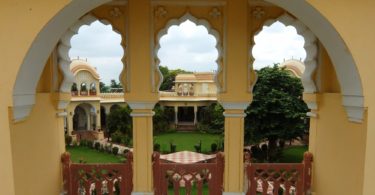 Incredible Rajput Architecture of Amar Mahal Hotel in Orchha India